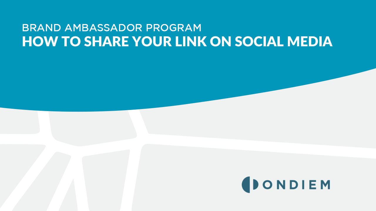How To: Sharing Your Brand Ambassador Link On Social Media
