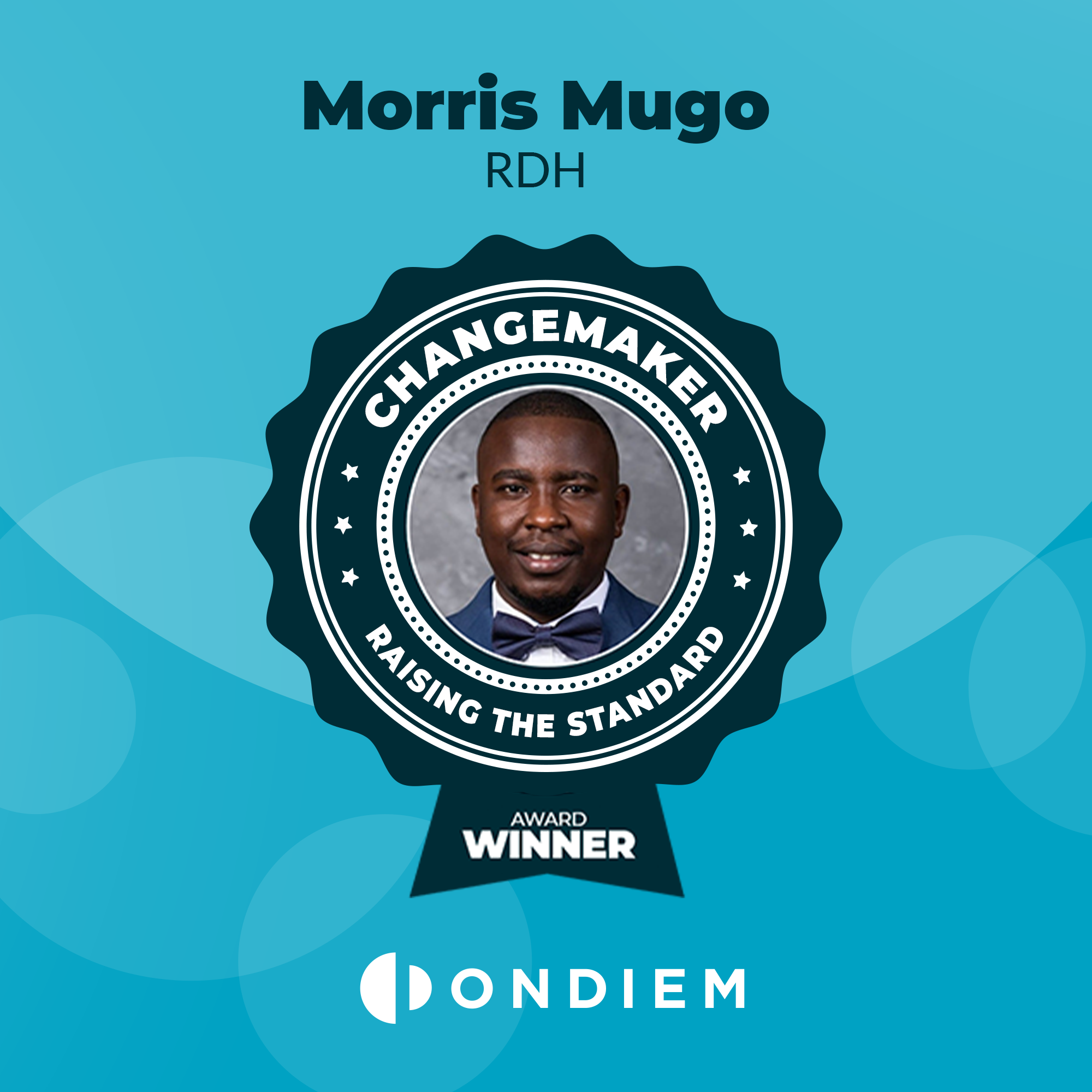 Meet Morris Mugo: The onDiem Changemaker and Nonprofit Founder Dedicated to Bringing the Dental Community Together
